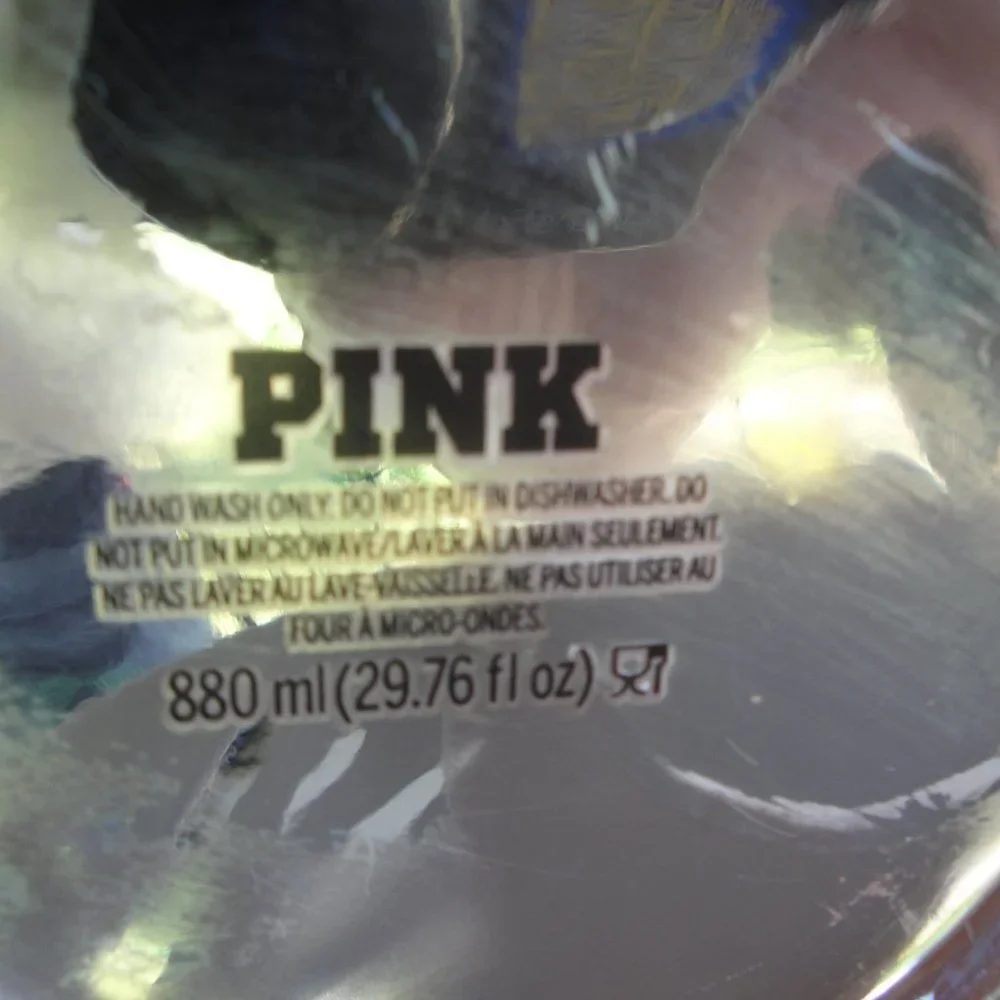 PINK Mug 30 ounce size--great Decor piece